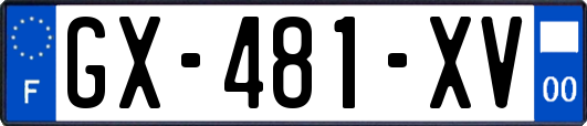 GX-481-XV