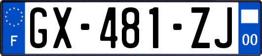 GX-481-ZJ