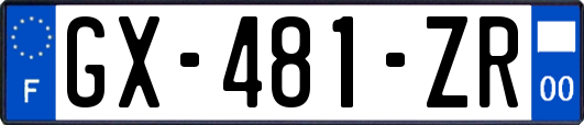 GX-481-ZR
