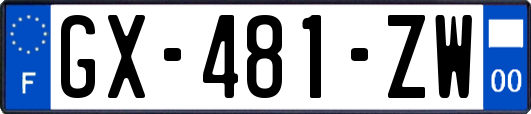 GX-481-ZW