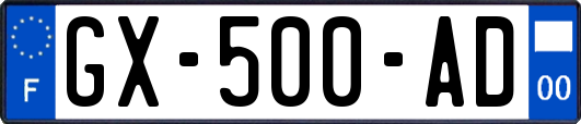 GX-500-AD