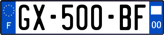 GX-500-BF