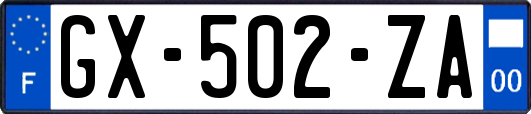 GX-502-ZA