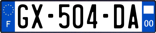 GX-504-DA