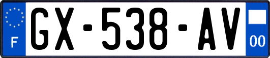 GX-538-AV