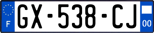 GX-538-CJ
