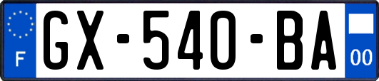 GX-540-BA