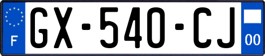 GX-540-CJ