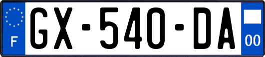 GX-540-DA