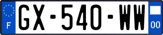 GX-540-WW