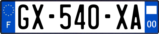 GX-540-XA