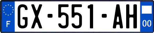 GX-551-AH