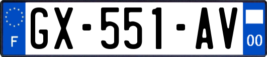 GX-551-AV