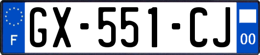 GX-551-CJ