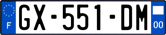 GX-551-DM