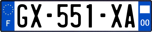 GX-551-XA