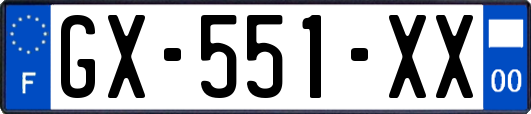 GX-551-XX