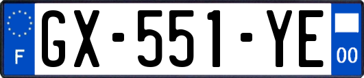 GX-551-YE