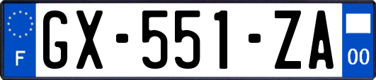 GX-551-ZA