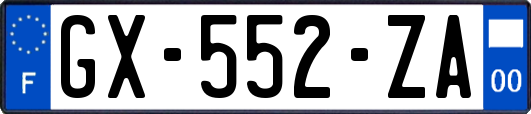 GX-552-ZA
