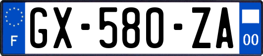 GX-580-ZA
