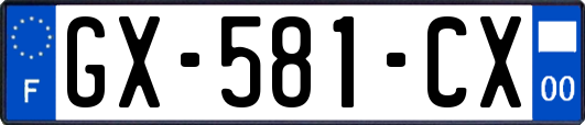 GX-581-CX