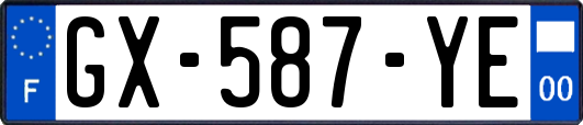 GX-587-YE