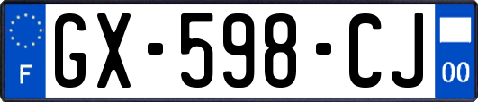 GX-598-CJ