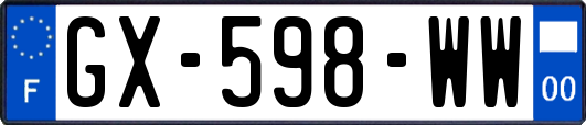 GX-598-WW