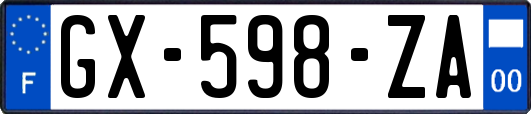 GX-598-ZA