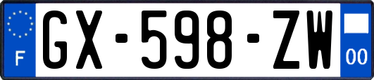 GX-598-ZW