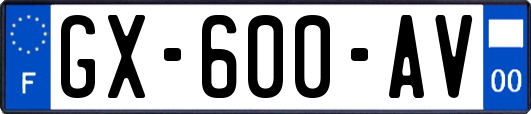 GX-600-AV