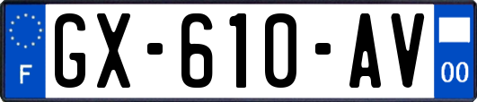 GX-610-AV