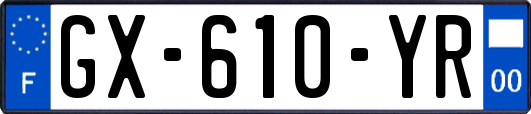 GX-610-YR