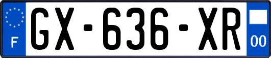 GX-636-XR