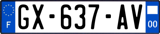 GX-637-AV