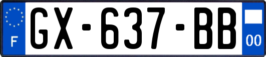 GX-637-BB