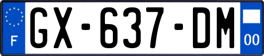 GX-637-DM