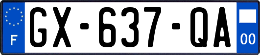 GX-637-QA