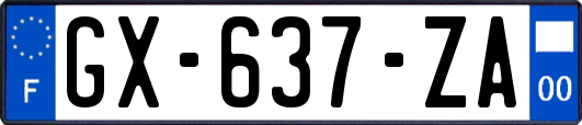 GX-637-ZA