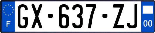 GX-637-ZJ