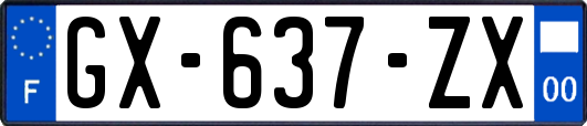GX-637-ZX