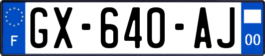 GX-640-AJ