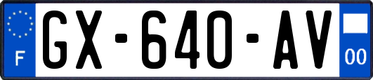 GX-640-AV