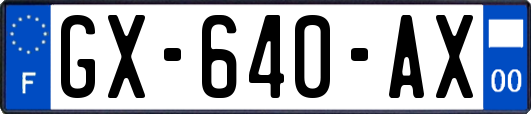 GX-640-AX