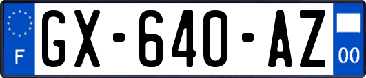 GX-640-AZ