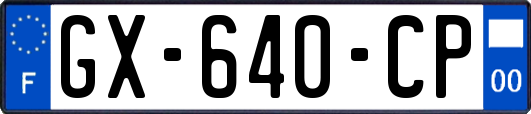 GX-640-CP
