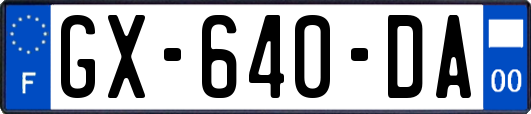 GX-640-DA