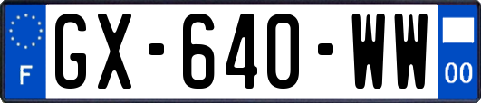 GX-640-WW