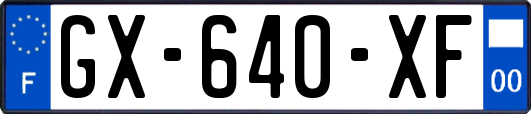 GX-640-XF